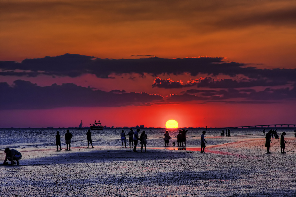 sunset fort myers beach